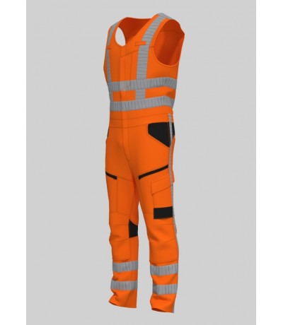 Bodybroek RWS stretch BBSRWS100 fluo-oranje maat 56