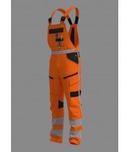 Amerikaanse overall RWS stretch AMSRWS100 fluo-oranje maat 46