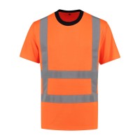 T-Shirt RWS TSRWS100 fluo-oranje maat L