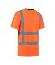 T-Shirt RWS TSRWS100 fluo-oranje maat XL