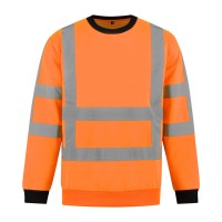 Sweater RWS SWRWS100 fluo-oranje maat XL
