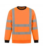 Sweater RWS SWRWS100 fluo-oranje maat XXL