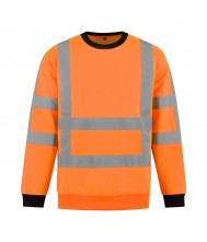 Sweater RWS SWRWS100 fluo-oranje maat XXL