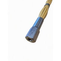 JMC onkruidborstel nylon met metalen strip 310MM (9 stuks)