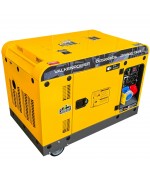 Dieselgenerator 10,5 kW geluidsgedempt