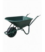 JMC Kruiwagen 100 Liter Poly Met Verzinkt Onderstel en nooit meer lek wiel Kruiwagen JMC Kruiwagen 100 Liter Poly Met Verzinkt Onderstel en nooit meer lek wiel Kruiwagen