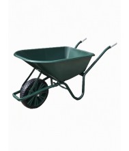 JMC Kruiwagen 100 Liter Poly Met Verzinkt Onderstel en nooit meer lek wiel Kruiwagen