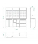 Werkplaatsinrichting WT STARX Werkplaatsinrichting