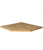 Bullram houten Hoekwerkblad 1019 × 1019 × 38 mm STARX DEEP Bullram houten Hoekwerkblad 1019 × 1019 × 38 mm STARX DEEP