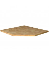 Bullram houten Hoekwerkblad 1019 × 1019 × 38 mm STARX DEEP