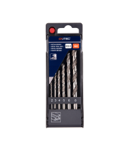 Rotec Spiraalborenset '105', Din 338, Type N, 6-Dlg Ø2-8