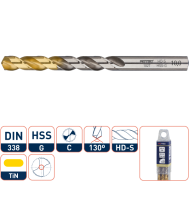 Rotec Spiraalborenset '102T', Din 338, Type Hd-S, 170-Dlg Ø1-10
