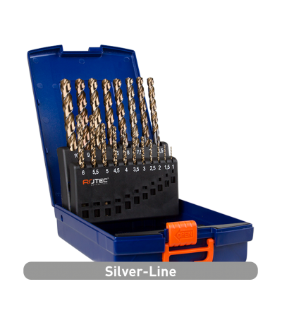 Rotec Spiraalborenset '107 - Uni-X',Din 338, 19-Dlg Ø1-10 Abs Rotec Spiraalborenset '107 - Uni-X',Din 338, 19-Dlg Ø1-10 Abs