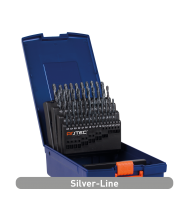 Rotec Spiraalborenset '107', Din 338, Type Uni-X, 6-Dlg Ø2-8