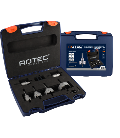 Rotec Gatfrezenset '534 Easy Tmax=12Mm' 9-Delig Ø16-50