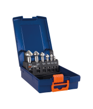 Rotec Verzinkfr.Set '400', Hss-G, 6-Dlg, M3-M10, Ø6,3-20,5