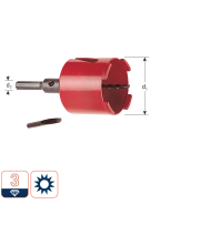 Rotec Diamantdozenboor 'Eco', M16, Ø82