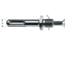 Rotec Sds+ Verlengstuk, 450 Mm