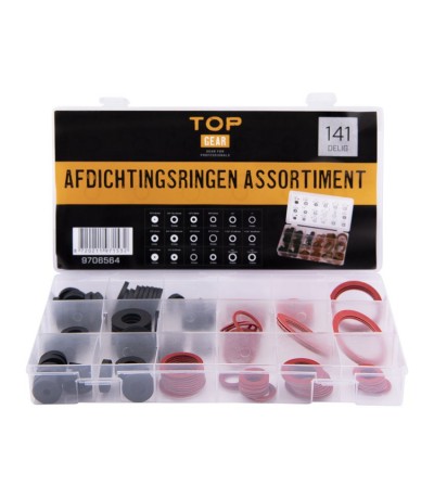 Assortiment afdichtringen 141 delig Assortiment doos