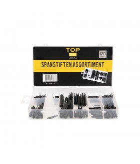 Assortiment spanstiften 120 delig Assortiment doos