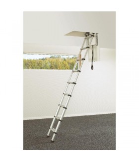 Telesteps Black line Mini vlizo trap Telescoop Ladder