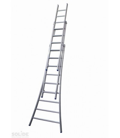 Solide 3-Delige Ladder 3x9
