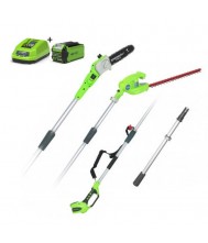 Greenworks Accu Stok- Zaag en Heggenschaar INCL. 2.0Ah accu en lader Snoeiapparaten