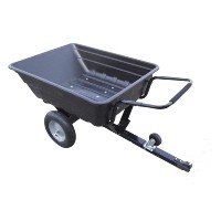 Aanhangwagen met kiepbak in kunststof 250 Kg