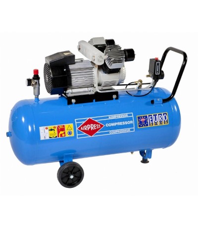 Airpress Compressor KM 100-350 10 bar 2.5 pk/1.8 kW 280 l/min 100 l