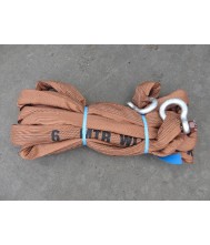 Roundsling 8 ton 8mtr met 2 harpsluitingen Hijsband / Rondstrop