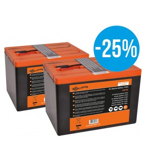 Gallagher Powerpack batterij duopack (9V, 175Ah) Batterijen en Accu's