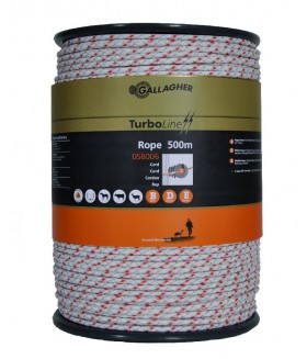 Gallagher turboline cord wit 500m Geleiders