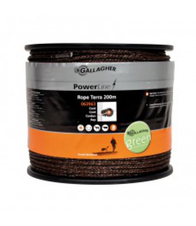 Gallagher powerline cord terra 200m Geleiders