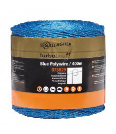 Gallagher kunstofdraad blauw 400m