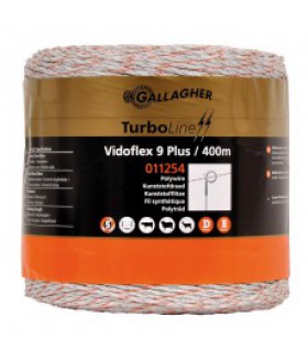 Gallagher vidoflex 9 turboline plus wit 400m Geleiders