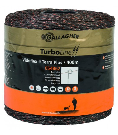 Gallagher vidoflex 9 turboline plus terra 400m