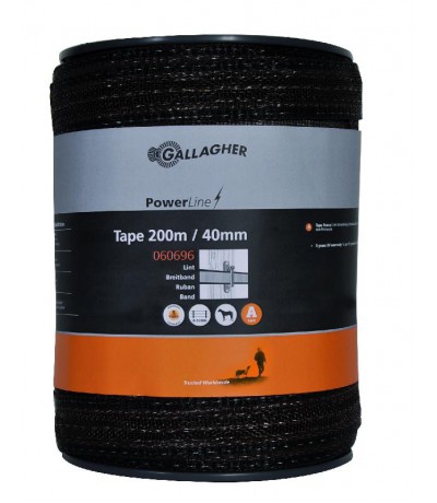 Powerline lint 40mm terra 200m