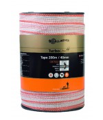 Gallagher turboline lint 40mm standaard wit 200m