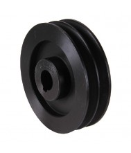 Poelie diameter 60mm gat 25mm A-type dubbel Poelie A Type Dubbel