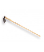 landhak gesmeed 12 cm, SHW, zware uitvoering, met essen steel 135 cm. Tuingereedschap