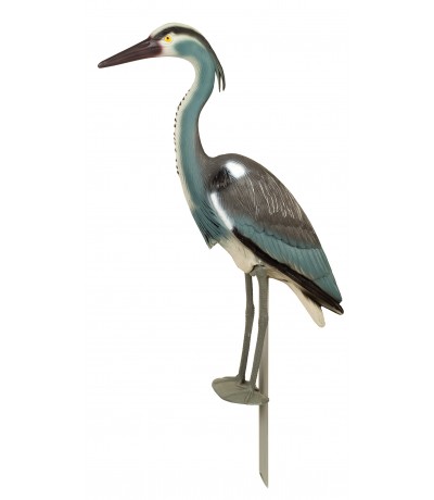 Vogelverschrikker Kunstof Reiger groot 88cm Vogelverschrikker