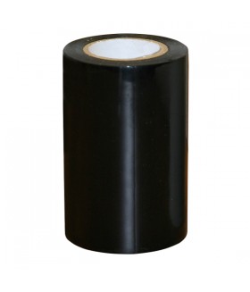 Kuiltape/ reparatietape zwart 10cm -10mtr. Kleden & plastic