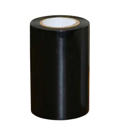 Kuiltape/ reparatietape zwart 10cm -10mtr. Kleden & plastic