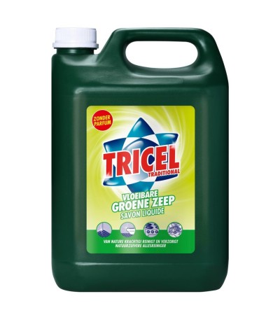 Tricel vloeibare groene zeep 5 lt